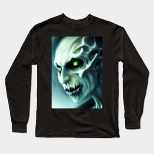 GHOULISH, CREEPY HALLOWEEN VAMPIRE Long Sleeve T-Shirt